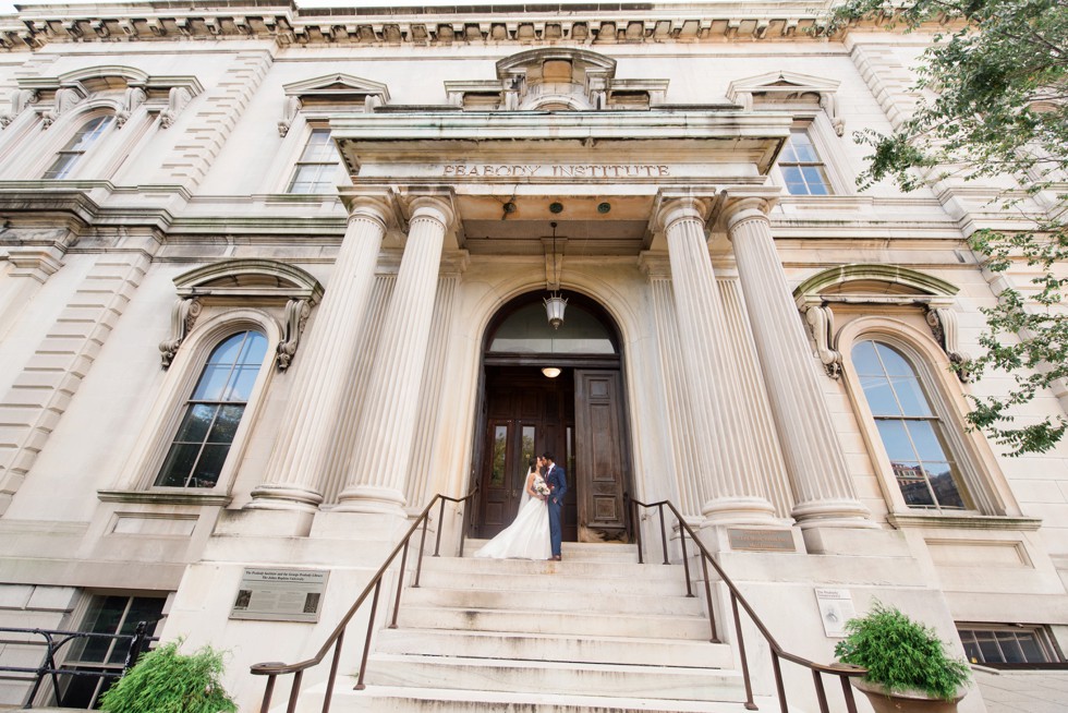 George Peabody Library Wedding in Mount Vernon