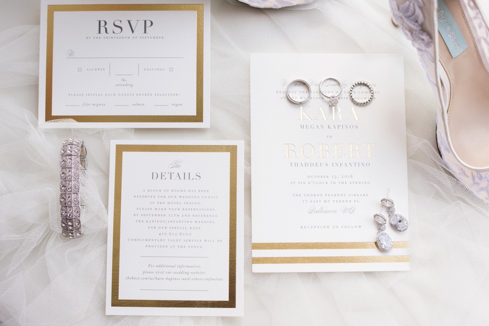 Minted George Peabody Library Wedding