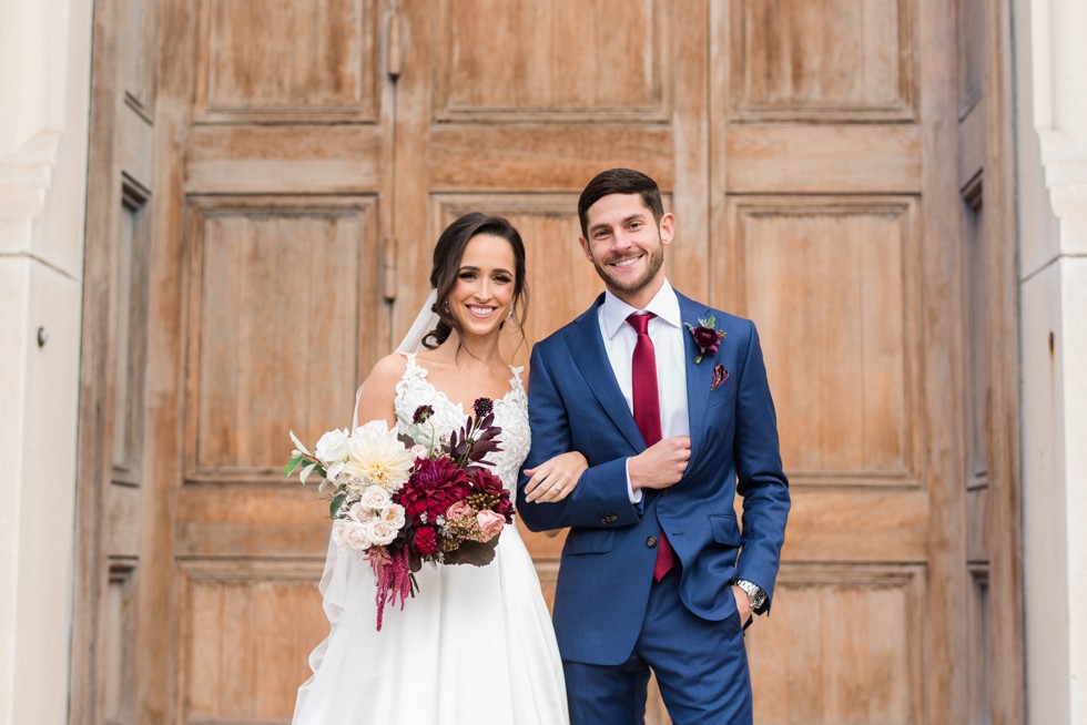 Peabody Library Mount Vernon Wedding photos