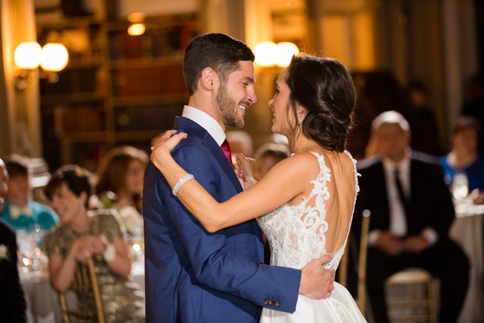 Nouvelle Weddings at George Peabody Library wedding reception