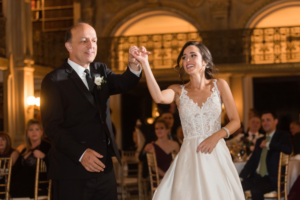 District Remix George Peabody Library father daughter dance