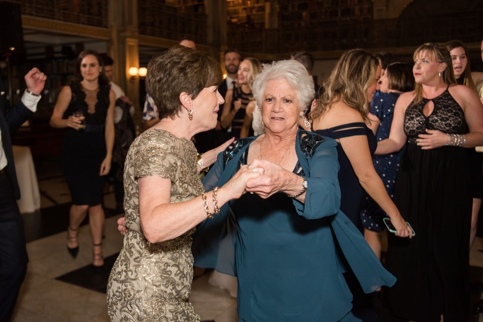 District Remix George Peabody Library wedding reception