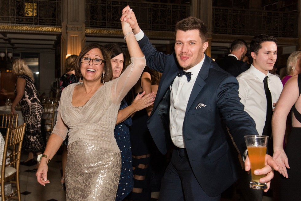 District Remix George Peabody Library wedding reception