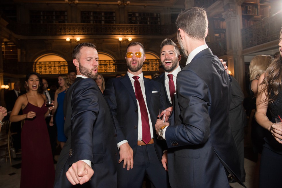 District Remix George Peabody Library wedding reception