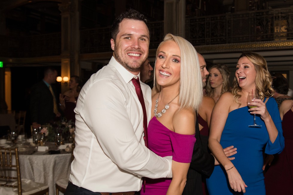 District Remix George Peabody Library wedding reception