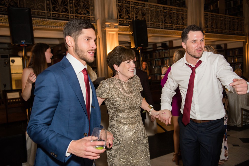 George Peabody Library wedding reception by Nouvelle Weddings