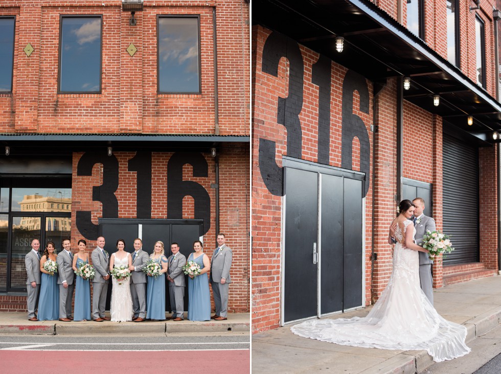 The Assembly Room wedding party photos