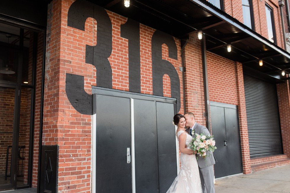 The Assembly Room bride and groom portraits