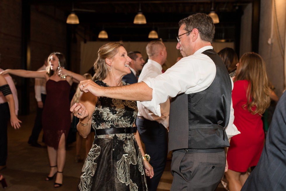 The Assembly Room warehouse wedding reception in Baltimore