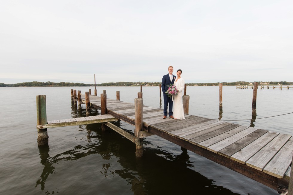 Waterfront London Town Gardens wedding