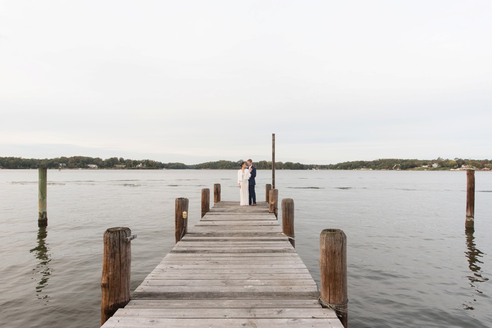 Waterfront London Town Gardens wedding