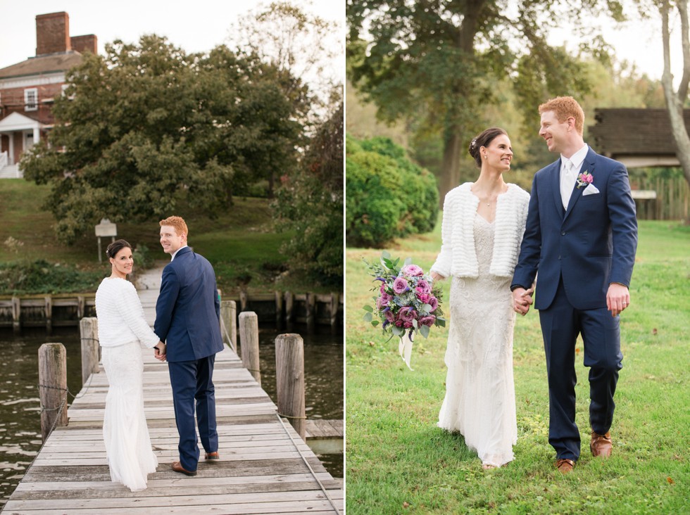 Waterfront London Town Gardens wedding