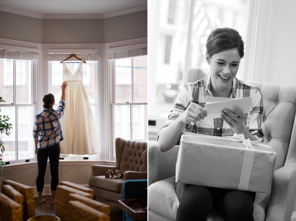 Vintage Veils Downtown Annapolis Getting ready 