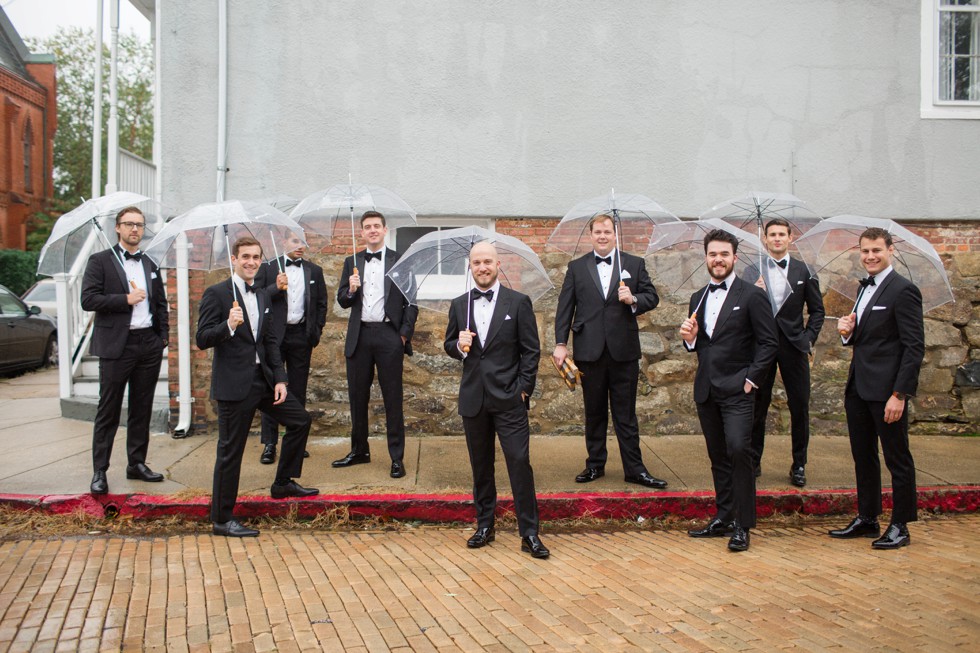 Groomsmen Getting ready in Annapolis