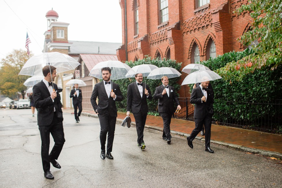 Groomsmen Getting ready in Annapolis