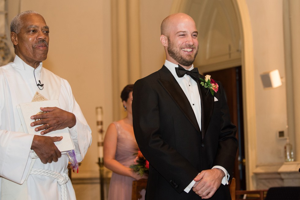 St Mary's Annapolis wedding ceremony