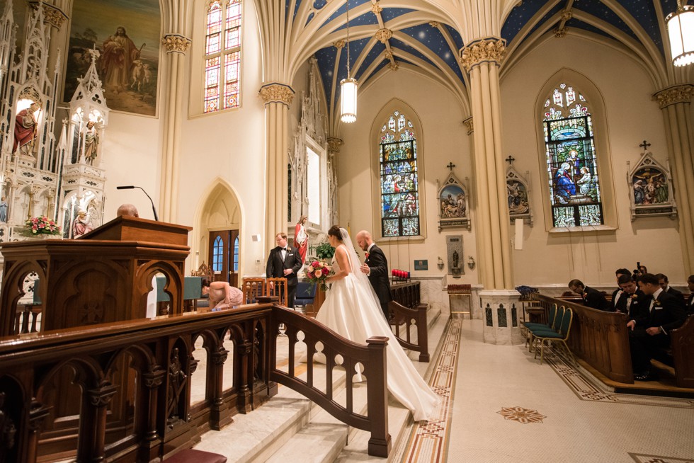 St Mary's Annapolis wedding ceremony