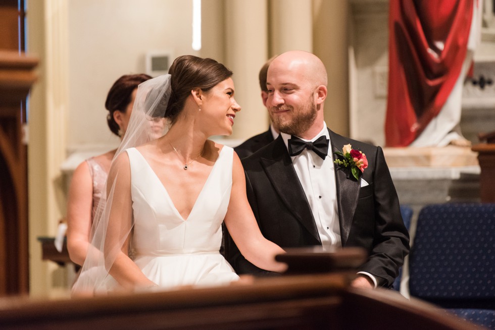 St Mary's Annapolis wedding ceremony