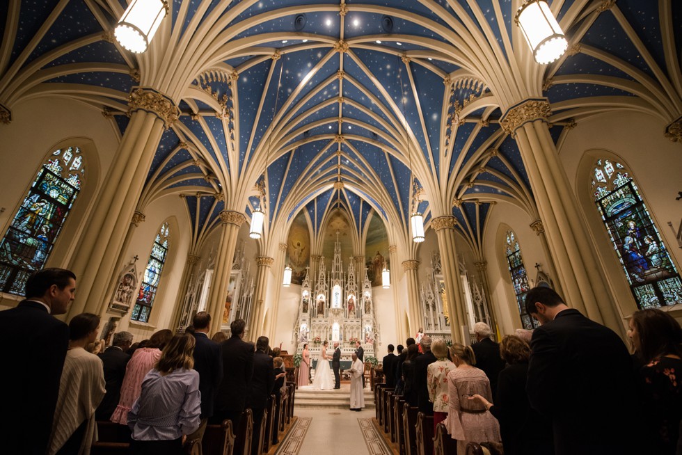 St Mary's Annapolis wedding ceremony