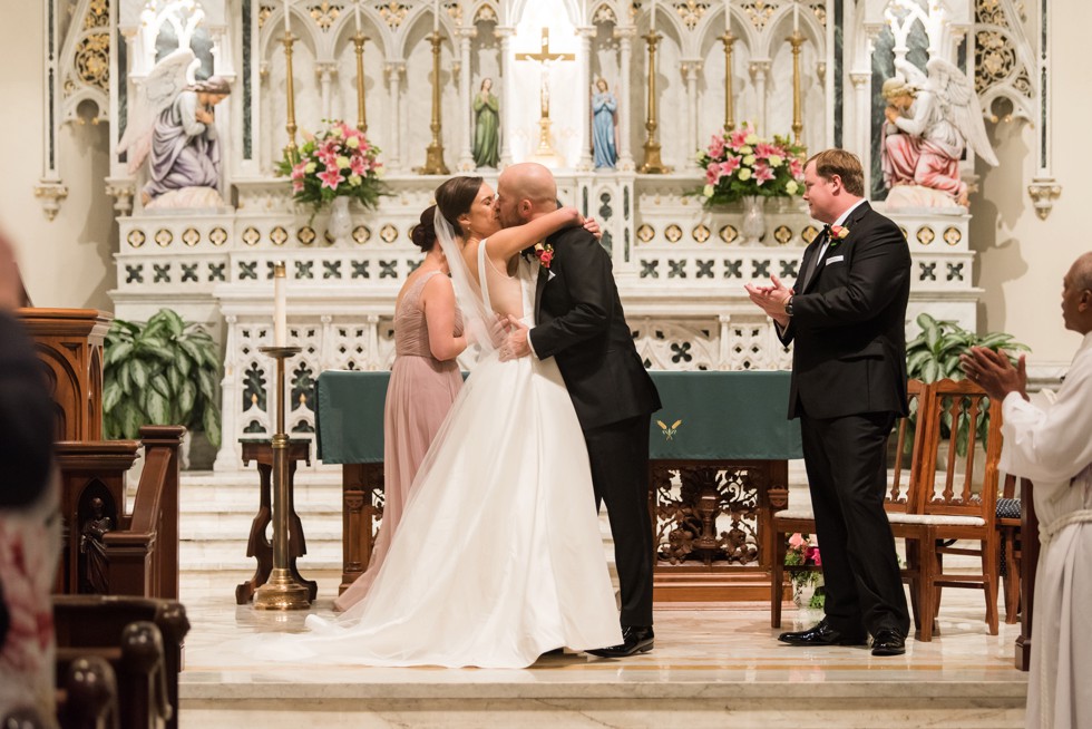 St Mary's Annapolis wedding ceremony