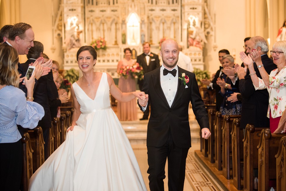 St Mary's Annapolis wedding ceremony