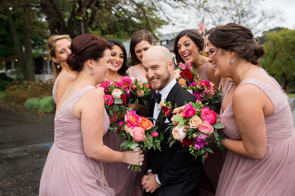 Sherwood Forest Clubhouse Wedding party photos