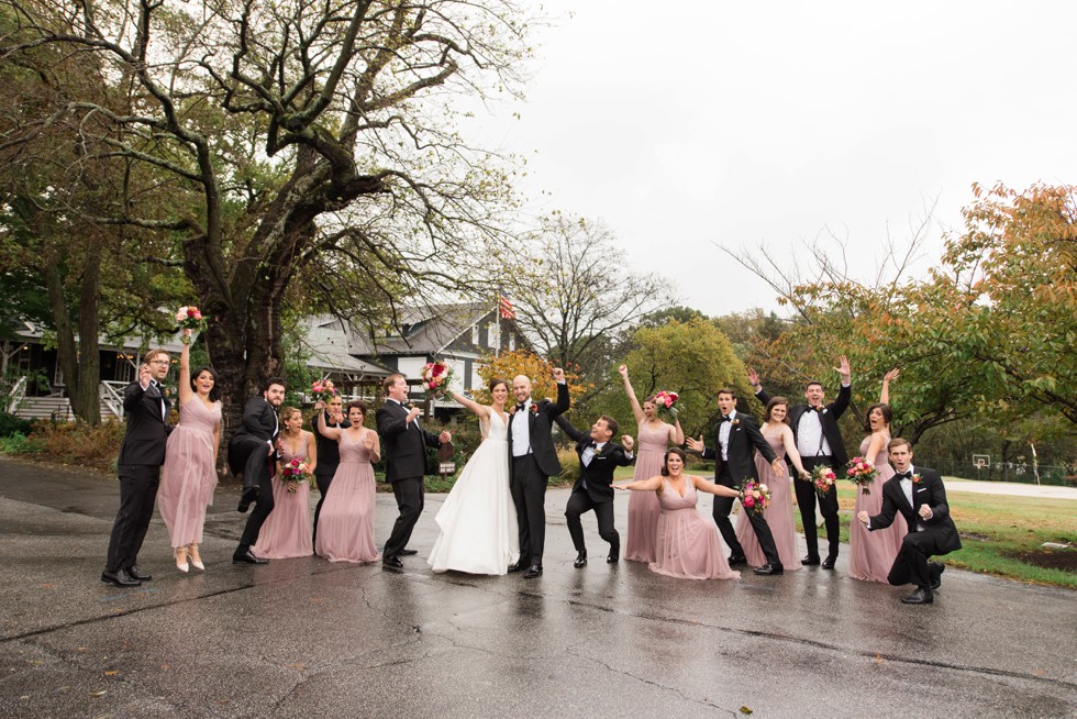 Sherwood Forest Clubhouse Wedding party photos