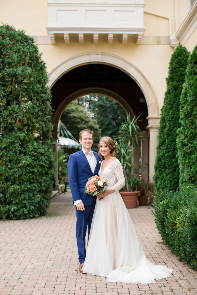 Evergreen Museum and Library wedding