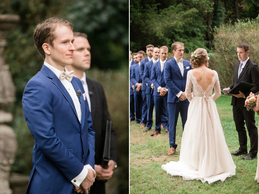 Evergreen Museum Baltimore wedding ceremony