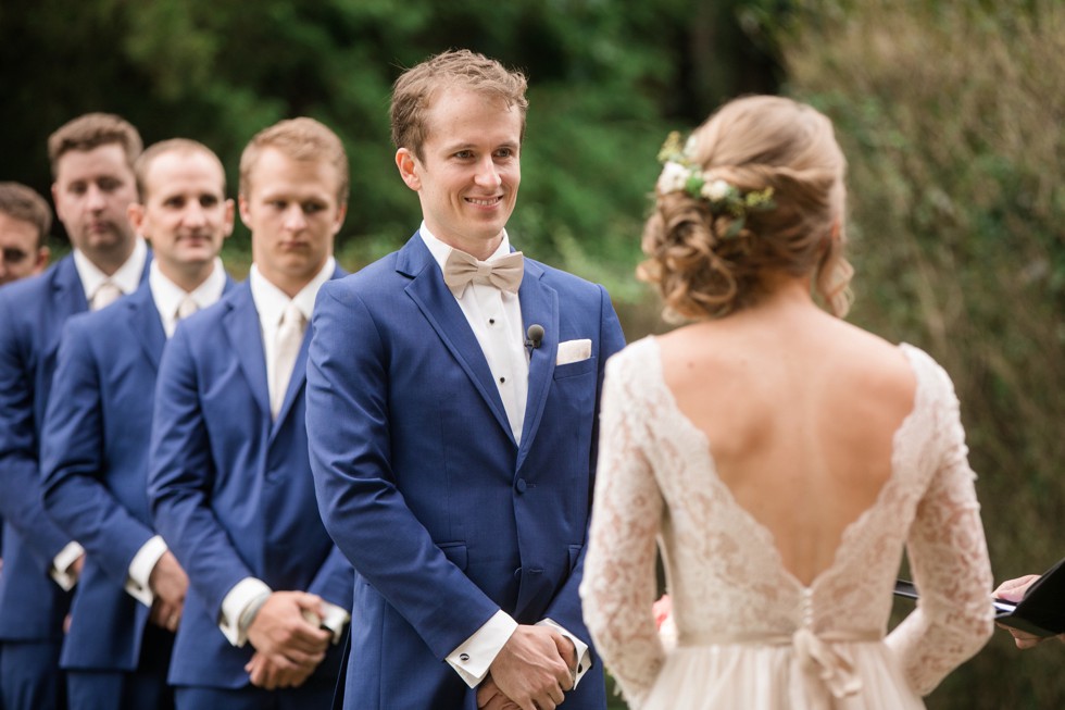 Evergreen Museum Baltimore wedding ceremony