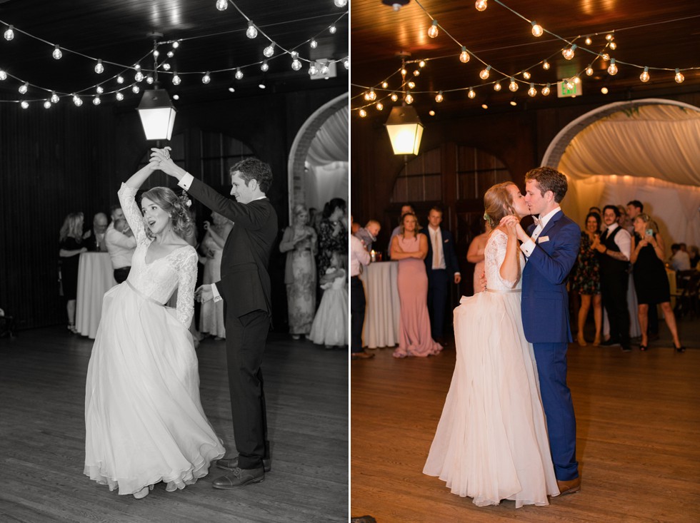 Evergreen Museum wedding reception dances