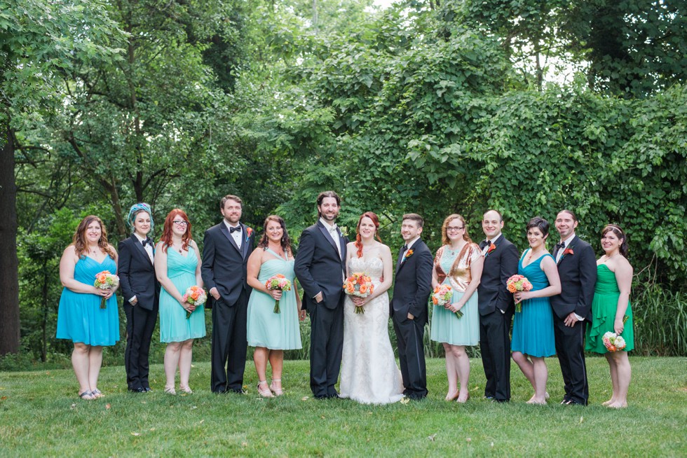 Catonsville wedding party at Overhills Mansion - Associate Photographer Anna