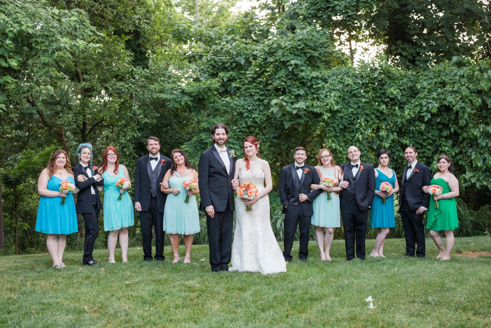 Catonsville wedding party at Overhills Mansion - Associate Photographer Anna