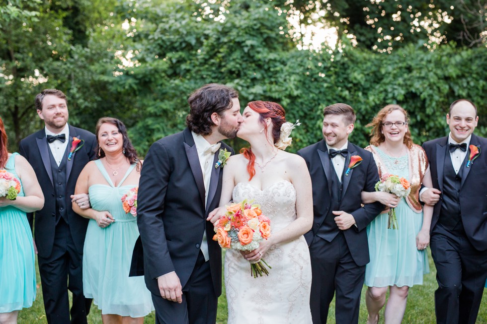 Catonsville wedding party at Overhills Mansion - Associate Photographer Anna