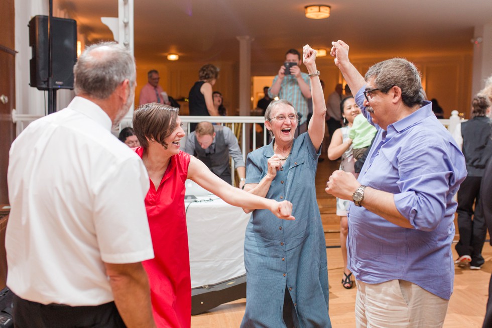 Overhills Mansion wedding reception dancing - Associate wedding photographer Anna