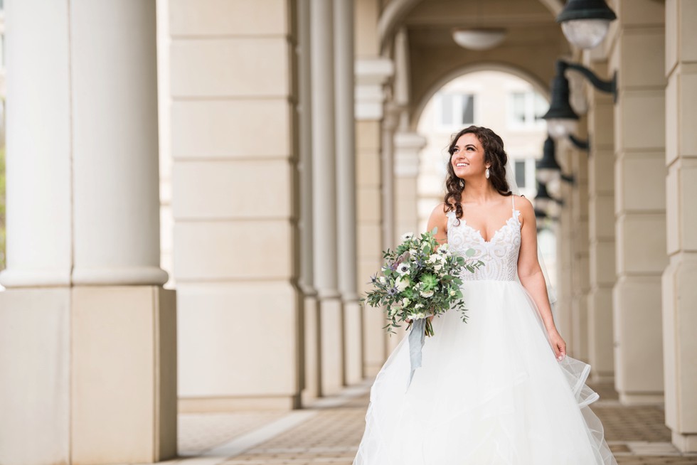 Annapolis westin Hayley Paige bridal dress