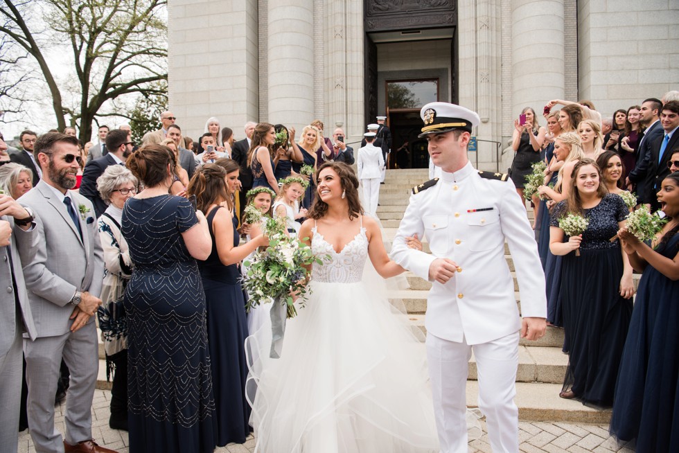 US Naval Academy chapel sword arch