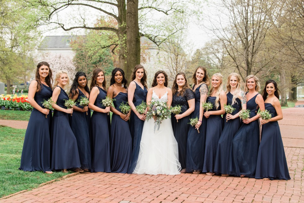 Annapolis wedding party photos