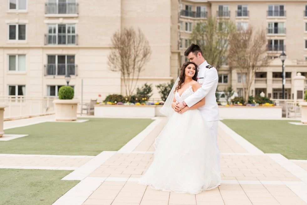 The Westin Annapolis wedding couple