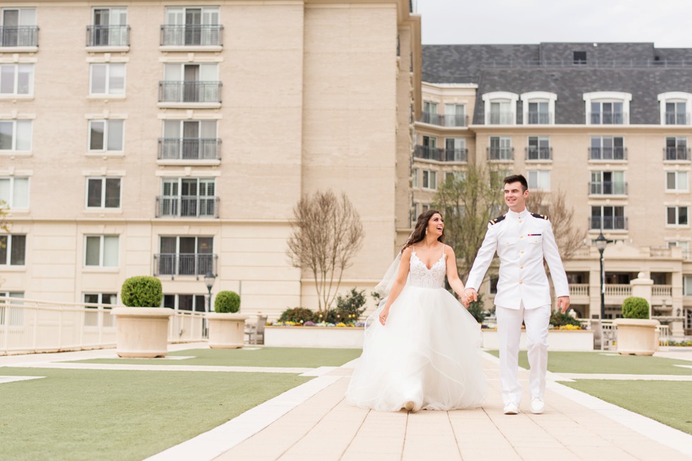 The Westin Annapolis wedding couple