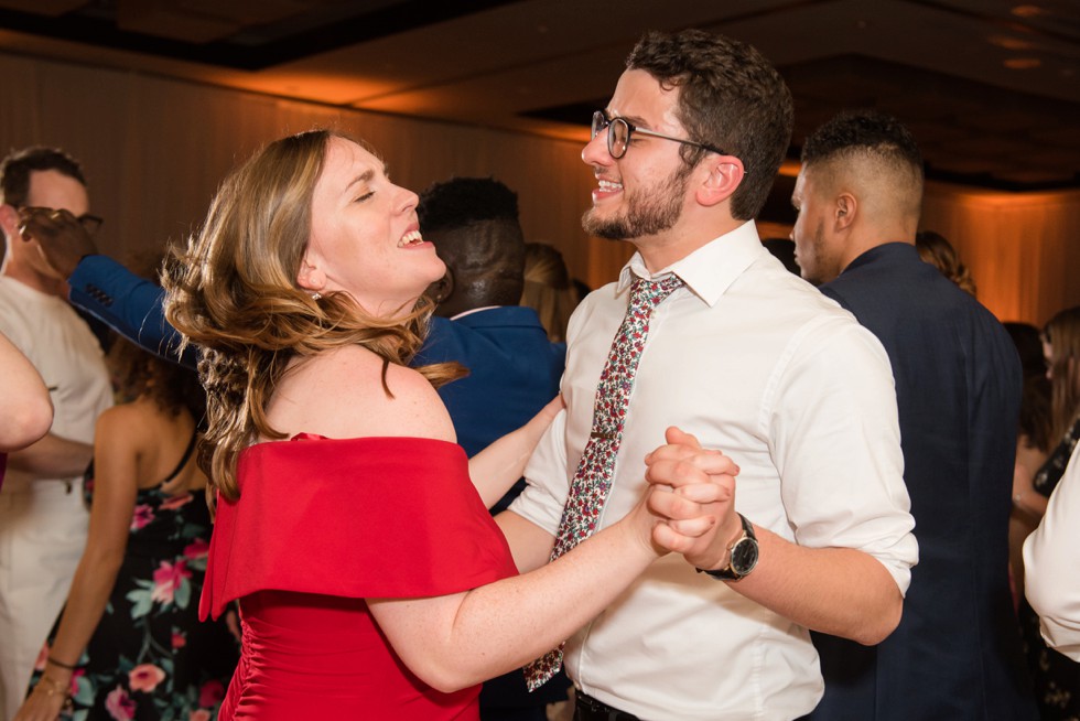 Westin Annapolis wedding reception dance party