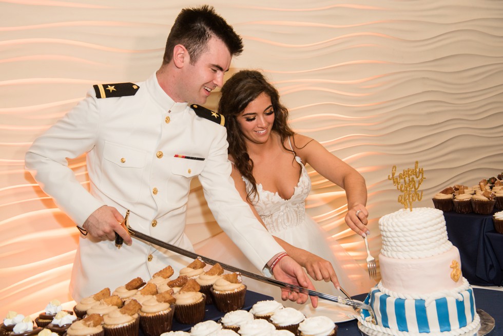 Smallcakes Cupcakery Annapolis wedding at the Westin Hotel