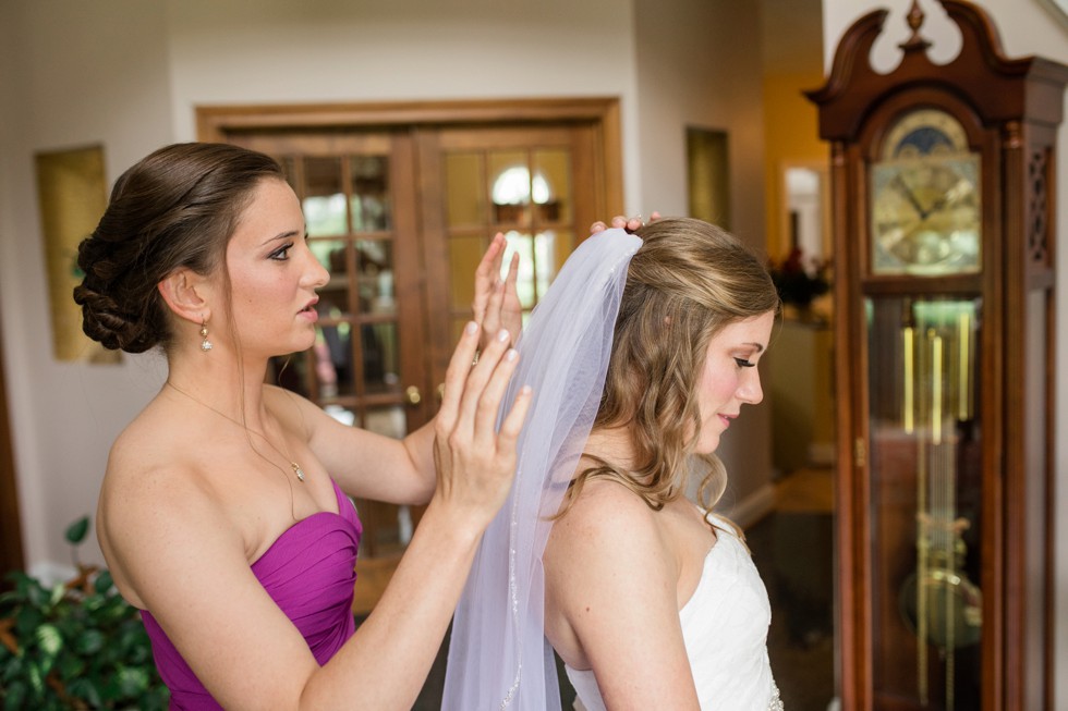 brides veil