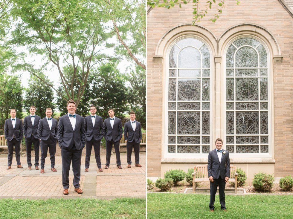 Groom at St. Louis Catholic Church