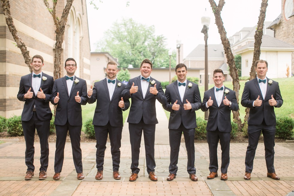 Groom at St. Louis Catholic Church