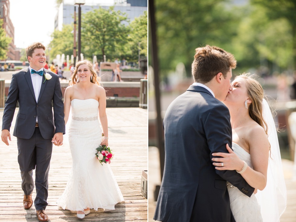 Royal Sonesta Baltimore wedding couple