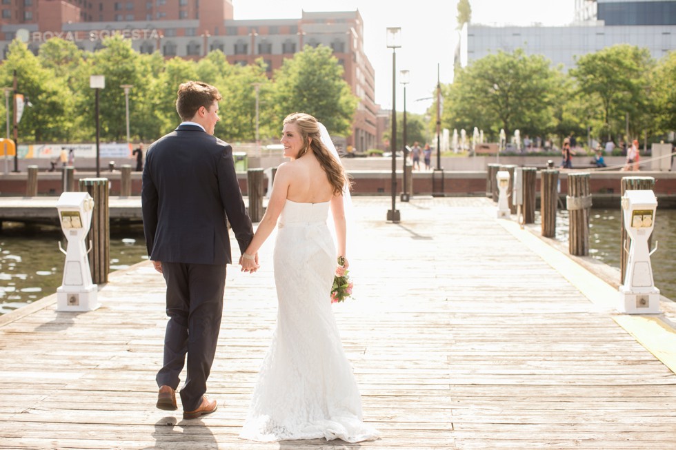 Royal Sonesta Baltimore wedding couple