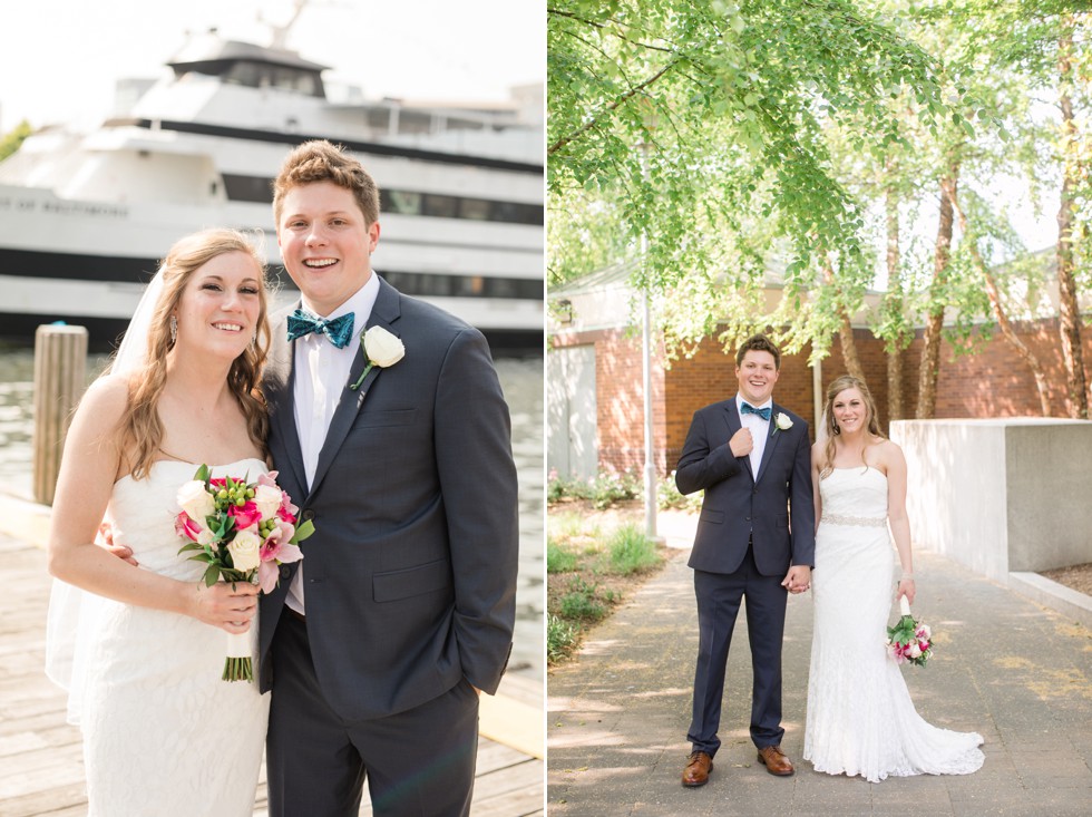 Royal Sonesta Baltimore wedding couple