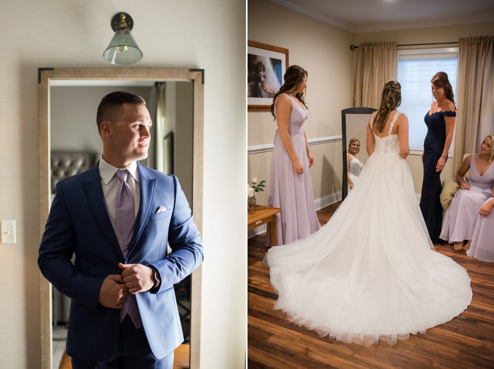 Bridals by Elena wedding dress at Chesapeake Bay Beach Club