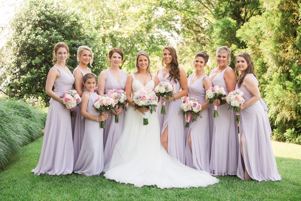 Chesapeake Bay Beach Club Sunset ballroom bridesmaid photos